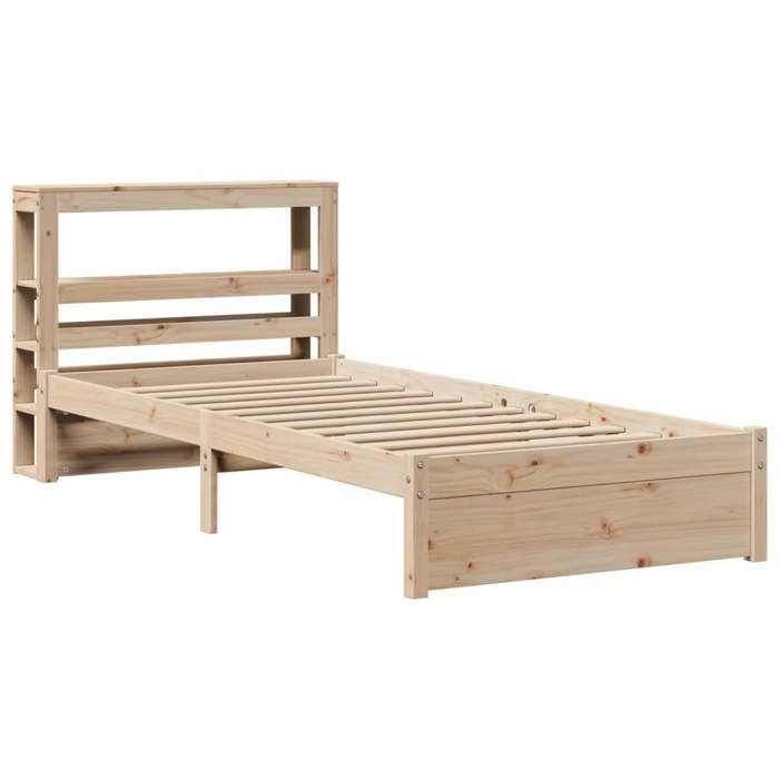 VidaXL Bed Frame with Headboard Without Mattress 90x200 Cm 3305989