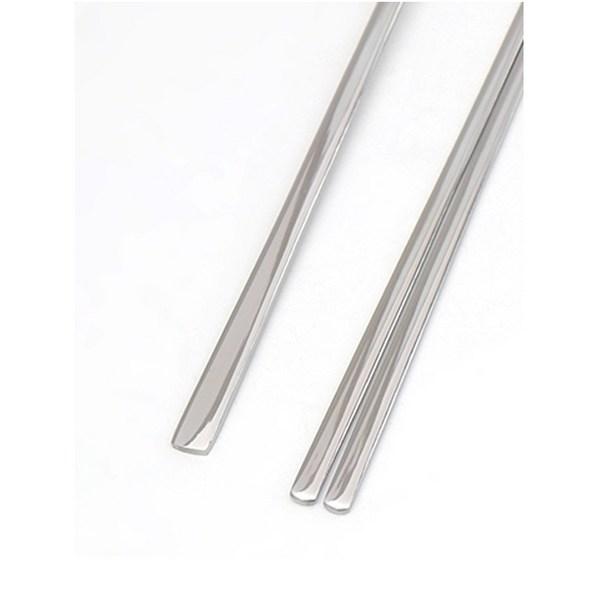 Simple Line Adult Cutlery Set, 10 Sets, Spoon + Chopsticks, Korean Popular Tableware