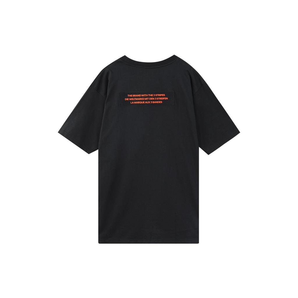 Adidas Originals BIG TREFOIL T Shirt Men's Black H09347