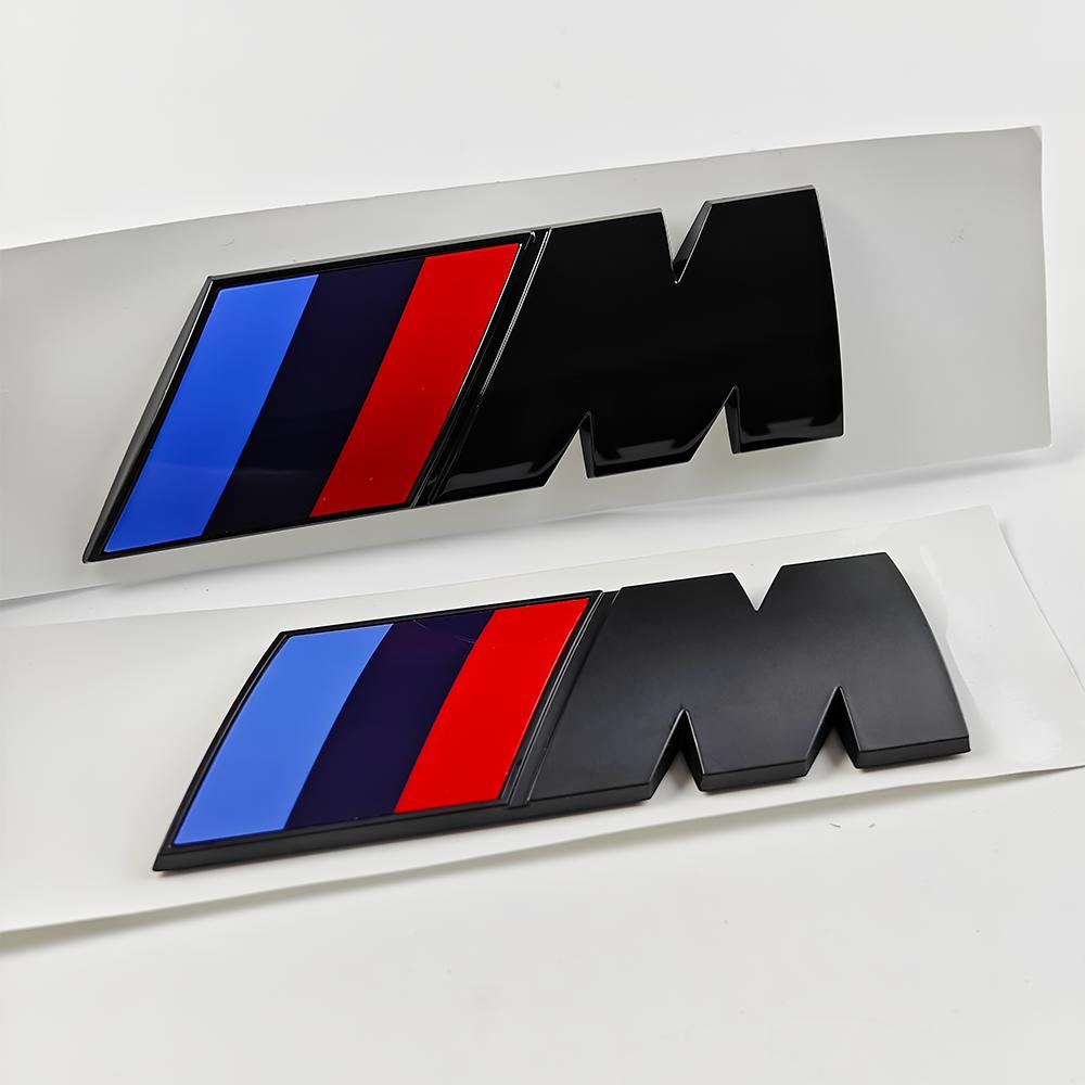 45 мм 55 мм 73 мм 90 мм Для BMW M M3 M5 M6 E90 F30 E46 G20 E36 Автомобильные Наклейки Эмблемы на Крыло Стороны Задний Багажник Логотип M Аксессуары