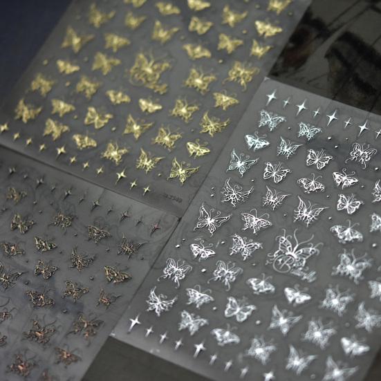 Красивые наклейки для ногтей, блестящие маникюрные аксессуары, сделай сам