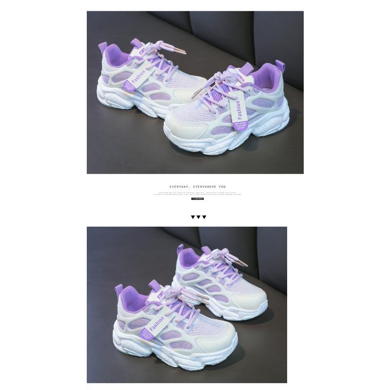 Детские кроссовки Обувь для папы для девочек Летняя новая детская обувь Летняя дышащая сетчатая обувь для мальчиков Детская обувь