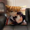 Японский Аниме M-Maid Sama Наволочка Натуральный Лен Органическая Ткань Двусторонняя Печать Диван Домашний Декор Подарок Наволочка