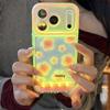 Розовый блестящий чехол с цветами для iPhone 14/13/12/11/ProMax