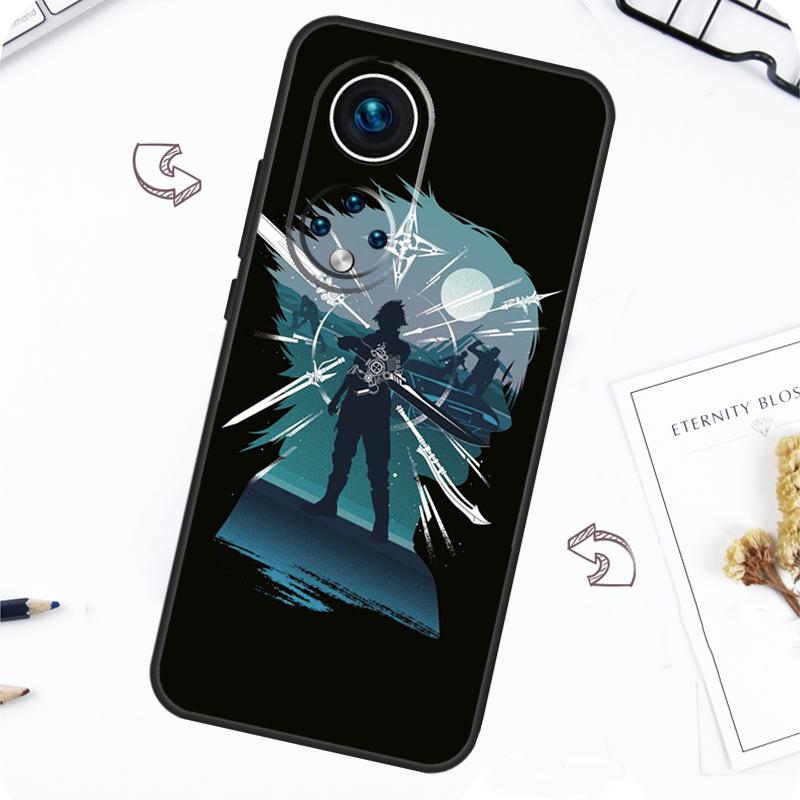 Чехол-постер Final Fantasy для Honor Magic 5 6 7 Lite Honor 200 Pro X8b X9a X8a X8 X9 X9c X9b 50 70 90 Lite Чехол