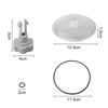 Leaf Trap Cover Lid O Ring Valve SF Debris Out For Intex 12 Inch