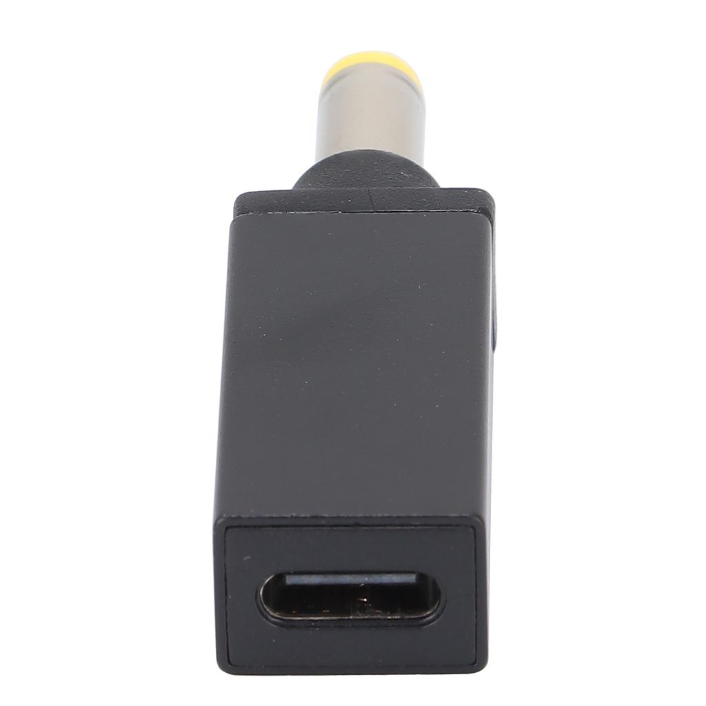 Адаптер USB к DC Прямой разъем PD TypeC Мама к Папе 5.5x2.5мм Компьютерные аксессуары для ноутбука