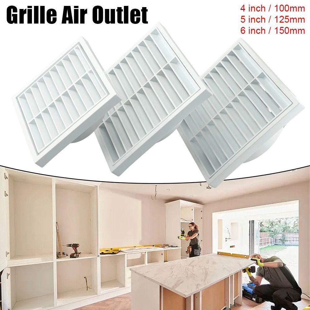 1Pcs Wall Ceiling Fresh Air Exhaust Outlet Grilles Cover Air Conditioner Outlet Grille Air Outlet