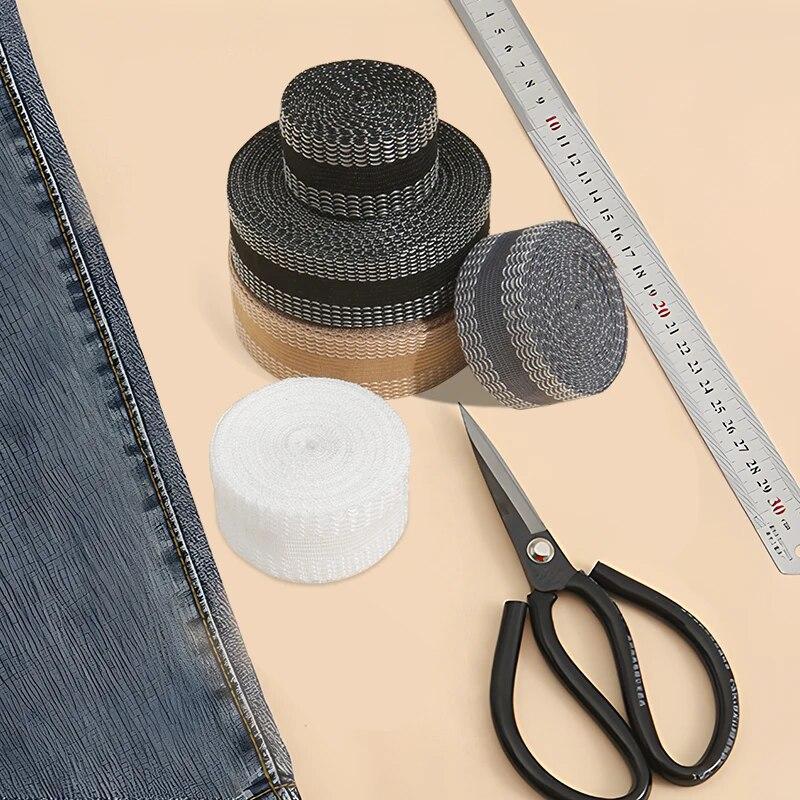 Укорочение края брюк Самоклеящаяся лента Брюки Не пришиваемая лента для подшивки Самоклеящаяся паста для брюк Утюг для ремонта наклейки на штанину Укорочение отверстия брюк