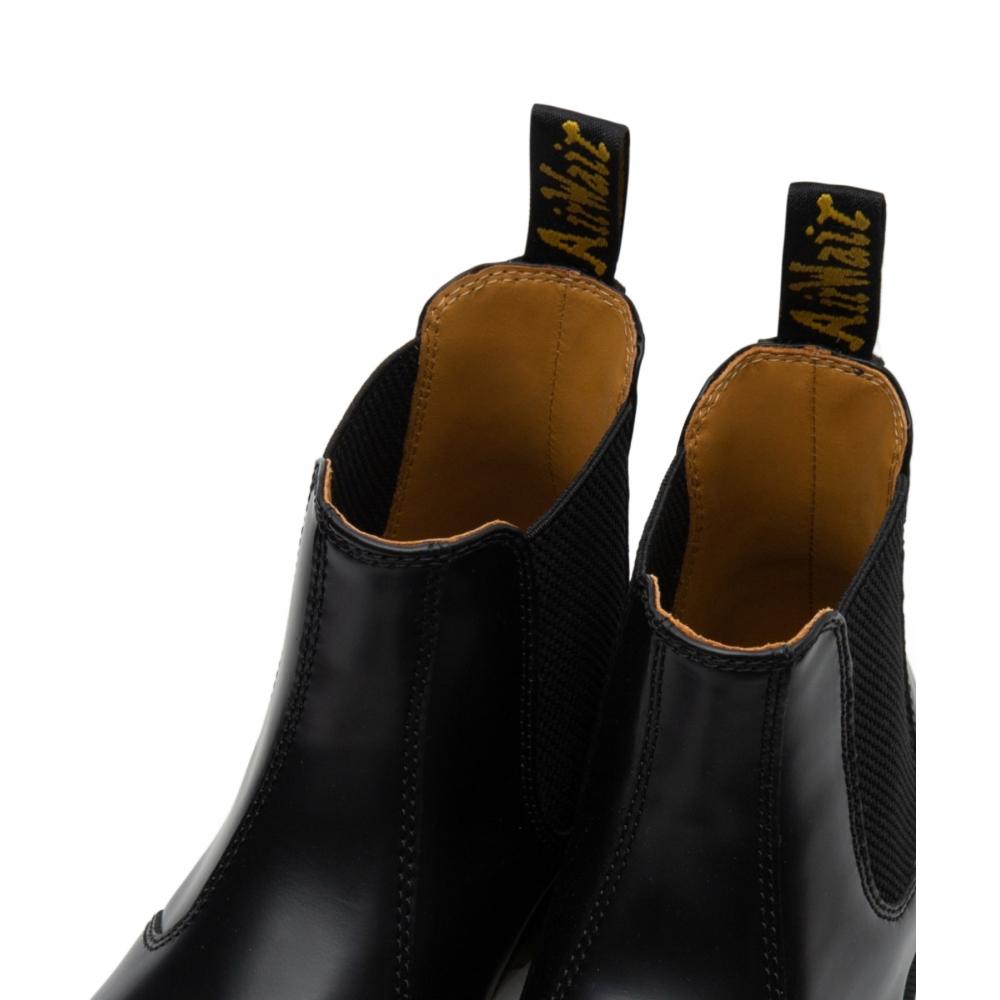 Ботинки Челси Dr.martens 2976, гладкие, черные 11853001