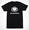 Футболка The Offspring с логотипом 'Flaming Skull' Punk Rock Классическая футболка группы 90-х
