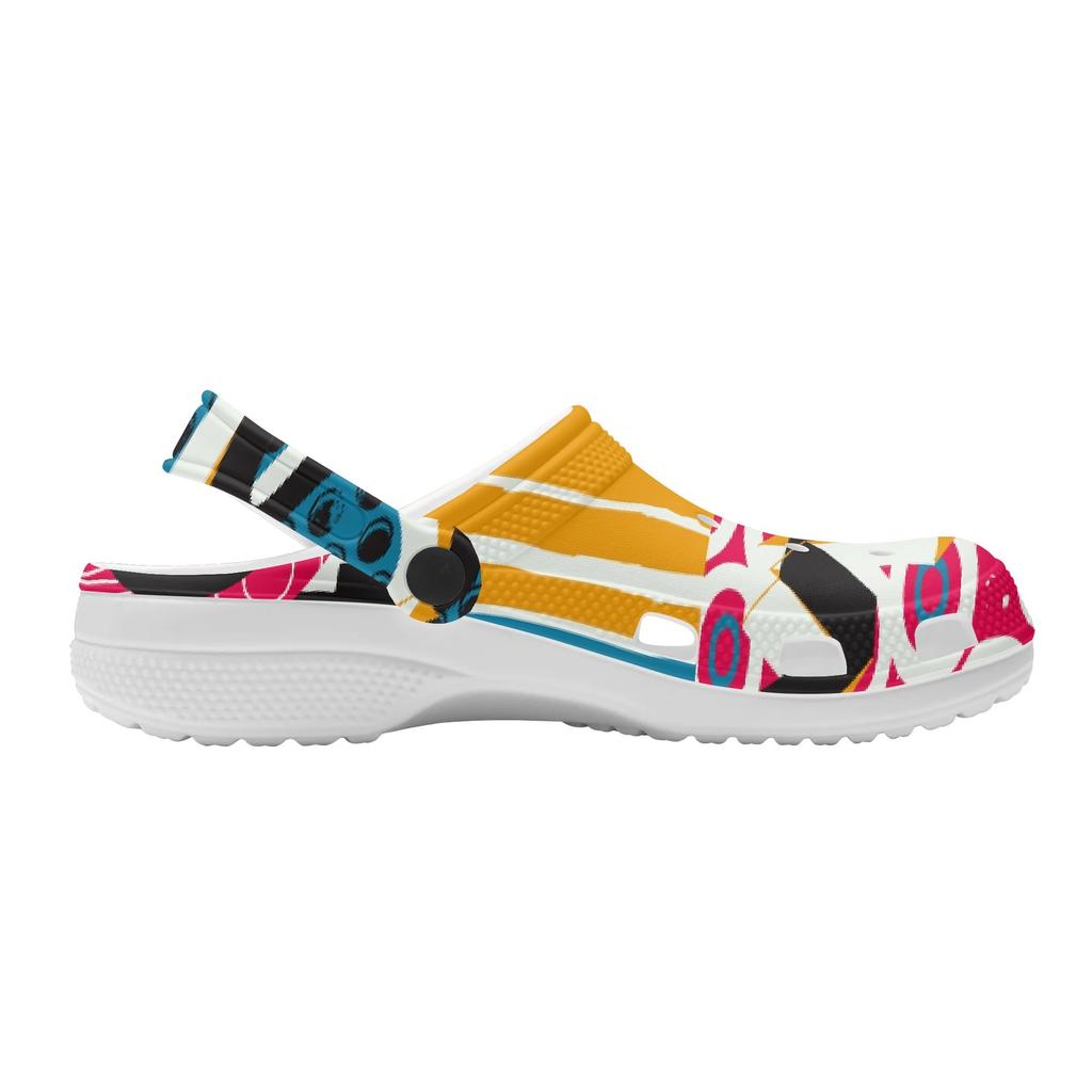 Colorful EVA Clogs Women Men Lightweight Breathable Slip On Garden Shoes Summer Beach Pool Bathroom Home Wear Pool Shower Use