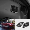 For Honda Accord 2018- Carbon ABS Front Dash AC L&R Air Outlet Vent Covers