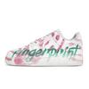 Nike Air Force 1 Специальная коробка для обуви Нескользящая Устойчивая к истиранию Низкие кеды для скейтбординга Унисекс Белый Розовый Зеленый CW2288-111(Team80-S-BOX)