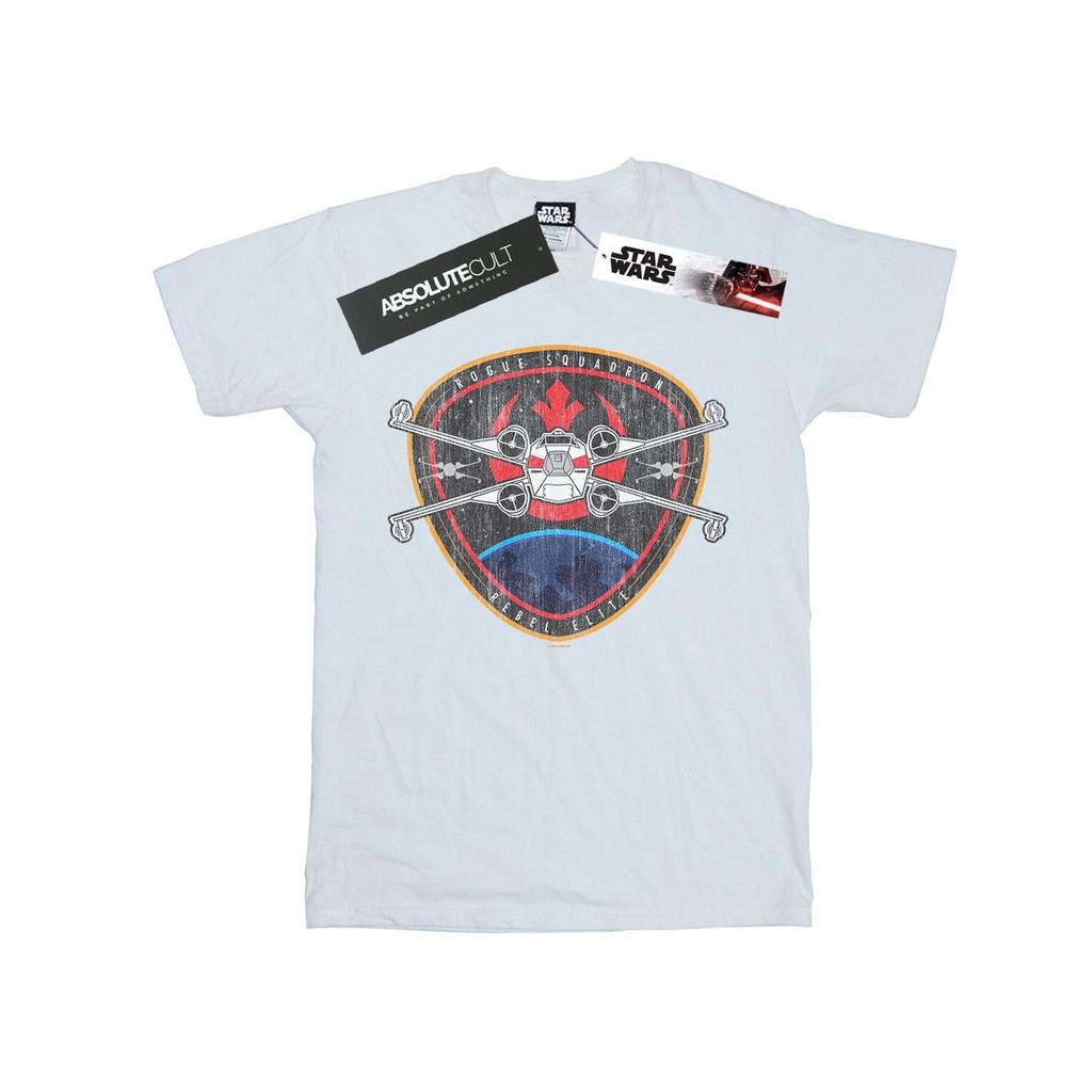 Star Wars Womens/Ladies Rebel Elite Badge Cotton Boyfriend T-Shirt