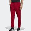 Adidas Спортивные брюки с манжетами и логотипом, мужские брюки, красные EJ9676