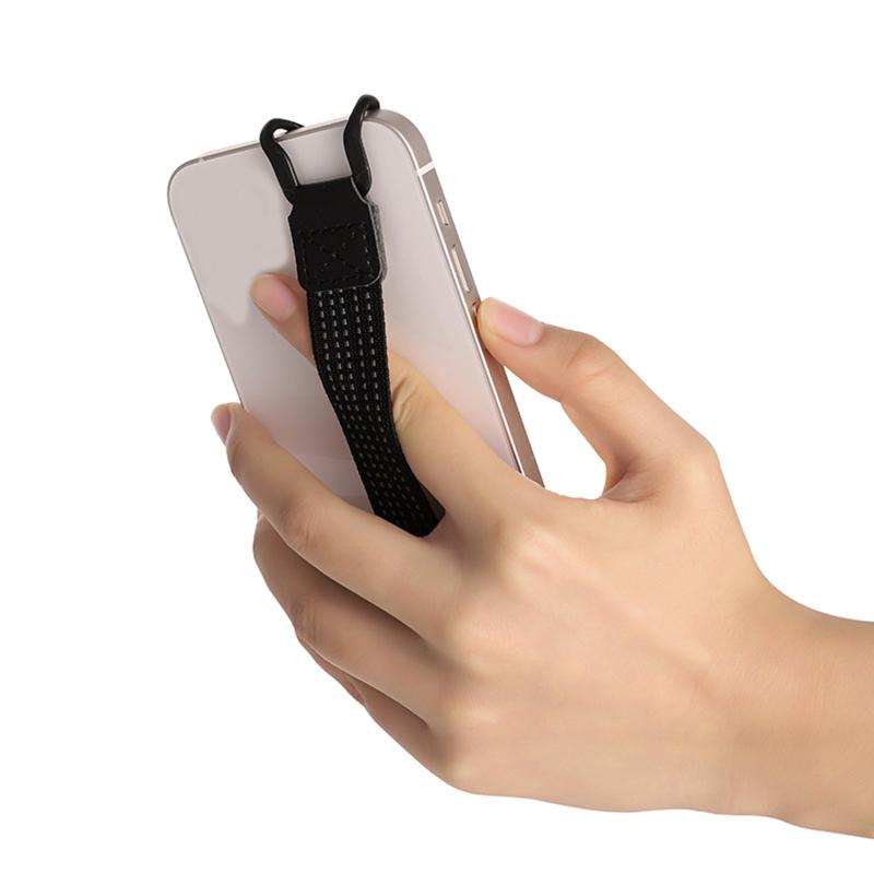 Elastic Anti-Drop Phone Strap with Adjustable Buckle Universal Cell Phone Back Strap for Shockproof Grip Creative Anti-Slip Safety Belt