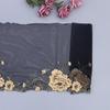 1 год, кружевная ткань с черной цветочной вышивкой своими руками, ширина 22 см, сетка для рукоделия