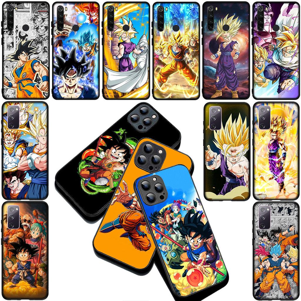 Son Dragons Gokus Balls Z Gohan Silicone Cover for Apple iPhone 17 12 13 Pro Max Mini ProMax 7 + 8 Plus Air 8+ Coque Phone Case