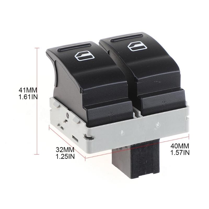 1 Pc Electric Power Window Master Control Switch Button For VW- Transporter T5 T6 2005-2014 7E0959855A 7E0959855