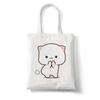 Kawaii Cats Cute Animal Fashion Shopper Bag High Capacity Canvas Bags Women Tote Bag Handbags Casual Girl Shoulder Bag For Girls