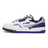 Кроссовки Li Ning 001 BTC SP из искусственной кожи, нескользящие, амортизирующие, износостойкие, с низким верхом, для скейтбординга, мужские, белые, синие, AZGS091-1