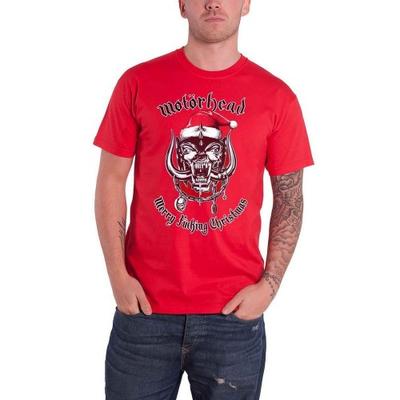 Motorhead Unisex Adult Christmas 2017 Back Print Cotton T-Shirt