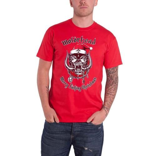 Motorhead Unisex Adult Christmas 2017 Back Print Cotton T-Shirt