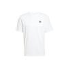 Originals Trefoil Essentials Tee Series Simple Brand Logo Comfortable Fashion Knit Crew Neck Short Sleeve T-Shirt Men Tops White JI8544