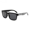High Quality Men Square Sunglasses Colors Sports Polarized Sun Glasses Reflective Coating Mirrored Lens