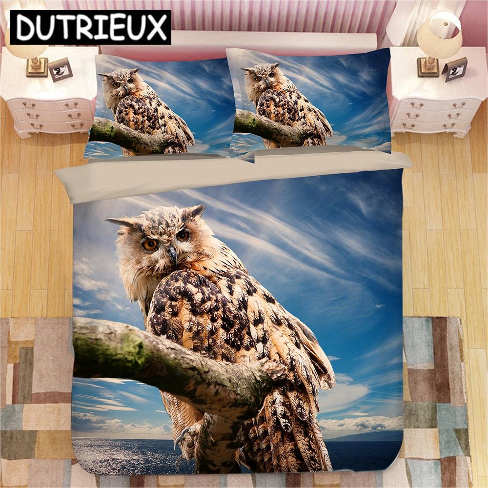 3D Animal Horse Tiger Lion Print Bedding Set Duvet Covers Pillowcases One Piece Comforter Bedding Sets Bedclothes Bed Linen 04