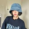 Sunshade Denim Bucket Hats Lightweight Sun Protection Basin Cap Simple Retro Fisherman Hat  Spring