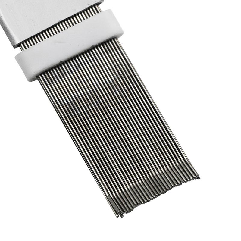 Air Conditioner Condenser Fin Cleaning Brush Coil Condenser Brush Fin Comb Stainless Steel Air Refrigerator Fin Brush