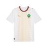 Марокко 2026 Выездная форма Puma Белый-Победный Золотой Мужские Топы 783318-02