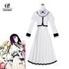 Rock Wa Lady No Tashinami Deshite Otoha Kurogane Cosplay Costume White Long Dress Halloween Suit