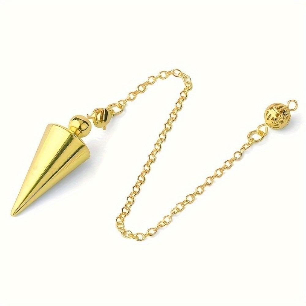 Energy Witch Spiritual Pendulos Pointed Meditation Cone Metal Pendulum Isis Pendulum Women