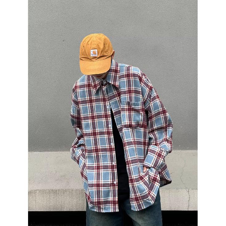 Рубашка с длинным рукавом с буквенным принтом 2024 года в японском стиле в стиле Гонконга, свободная рубашка для мальчиков, летнее модное универсальное повседневное пальто