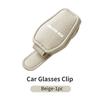 BTY4  Car Eyeglass Holder Glasses Hanger Storage Clip Interior Organize For Mercedes Benz AMG W204 W205 W203 W211 W201 W210 W108 W124