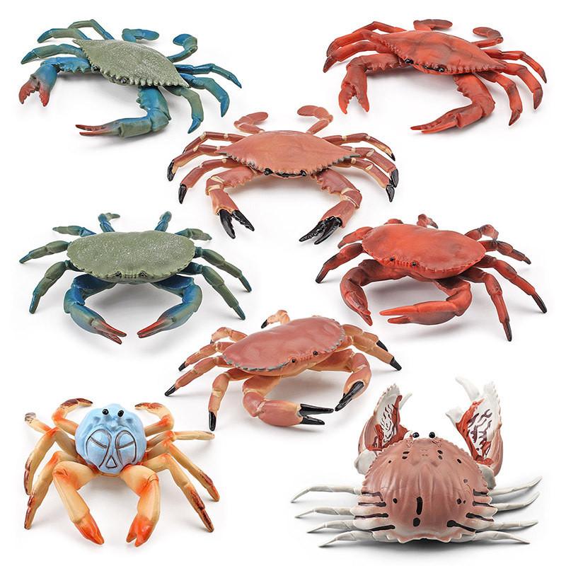 High Quality Imitation Crab Figures Unique Designs For Collectors And Coastal Decor Enthusiasts
