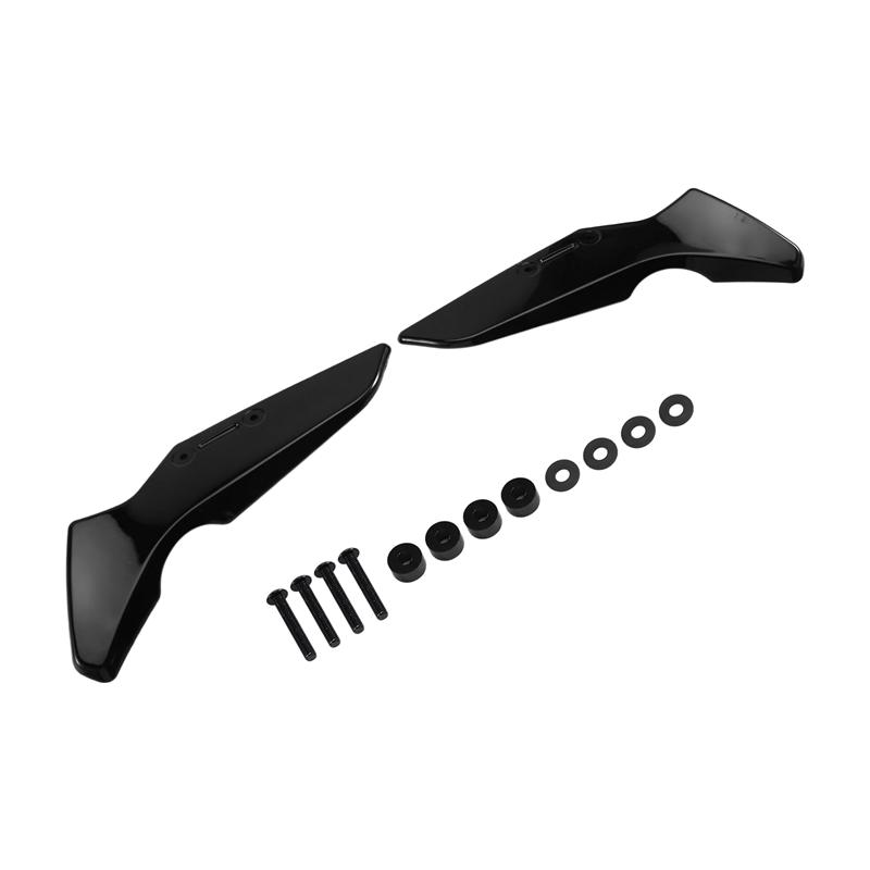 ABLZ-Motorcycle Windshield Side Wind Deflector Spoiler Fly Screen For MT-125 MT-15 MT125 MT15 -