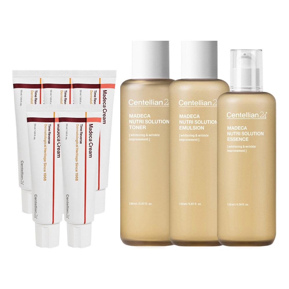 CENTELLIAN24 Madeca Cream Season 7 50ml x 5 + Nutri Basic 3-piece Set
