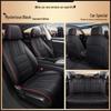 YDG Custom Sports Leather Seat Cover for Honda Civic - All-Season Cushion Pad.