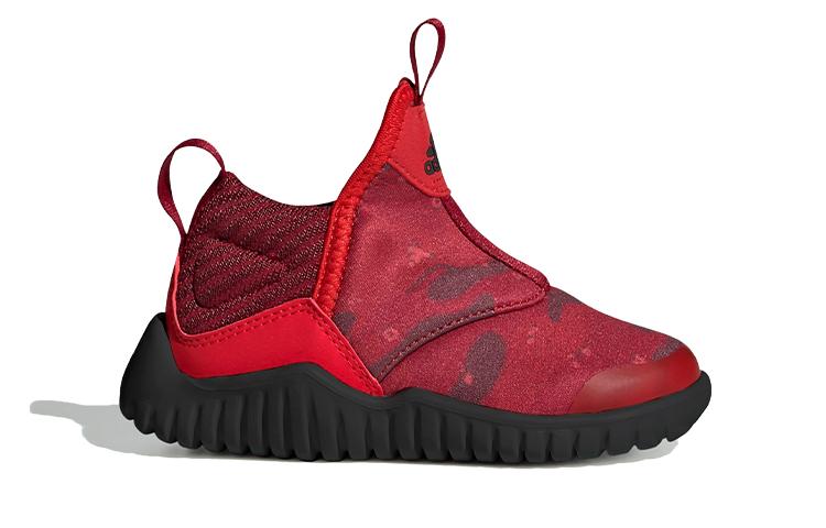 adidas Rapidazen I Низкие детские кроссовки Красный Черный Для младенцев и малышей EE9330