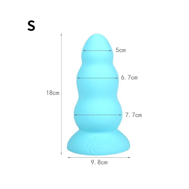 Красочный фаллоимитатор с присоской, секс-игрушки для взрослых, анальная пробка, ремешок на пенис, реалистичный член, женское доминирование, раб, БДСМ, ПВХ