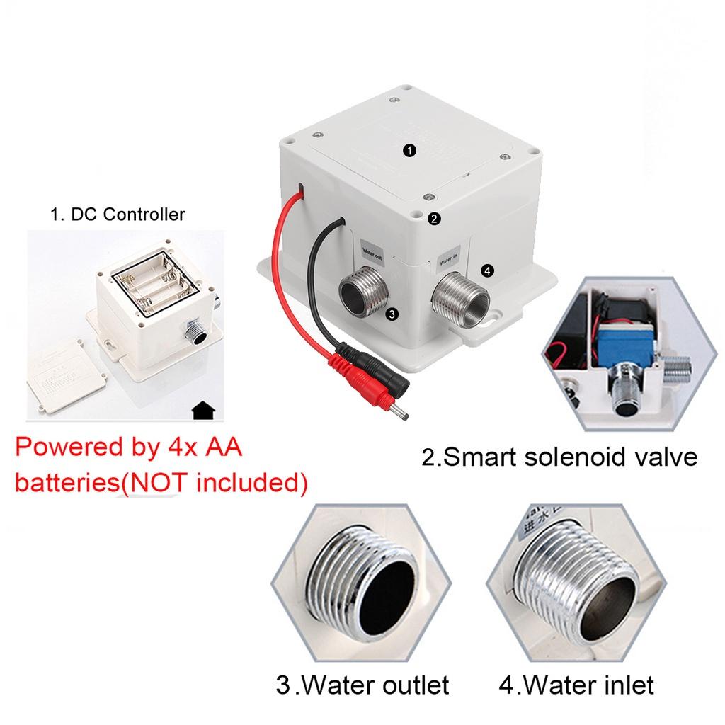 Sink Faucets Water Tap Automatic Infrared Sensor Faucet Deck Mount Smart Touch Hands Free Inductive Water Tap Kitchen