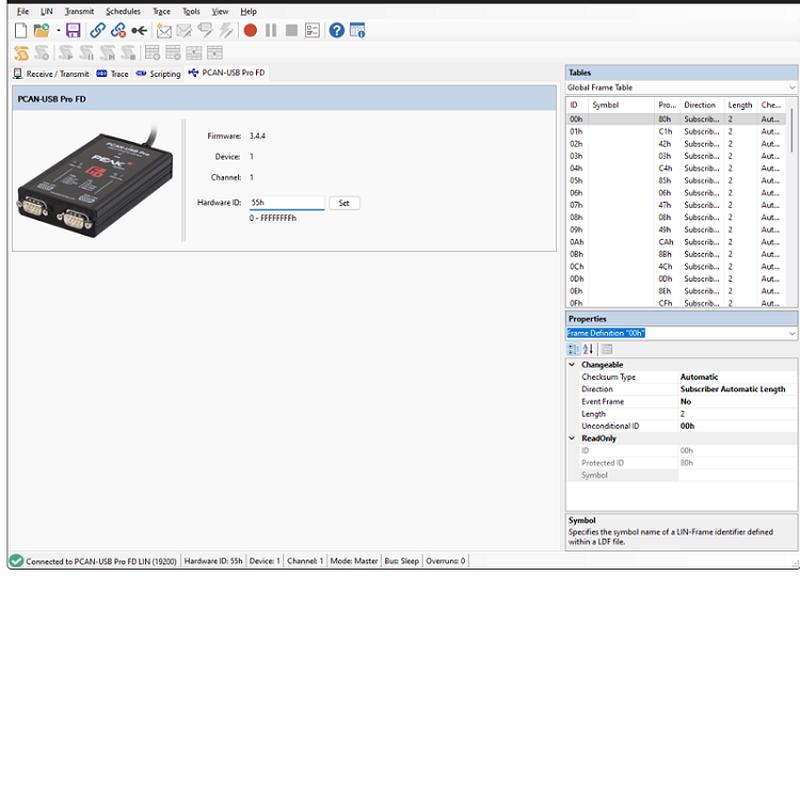 Guandingsheng PCAN USB Pro FD LIN Vehicle Network Analysis Card (CN version)