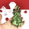 3D Форма для силиконовой смолы в виде Рождественской елки DIY Форма для ароматерапевтической свечи Декоративные поделки Форма для подвесок для украшения стола дома