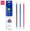 12-Piece Set: Hexagonal Deli 2BHB Cartoon Pencils for Students