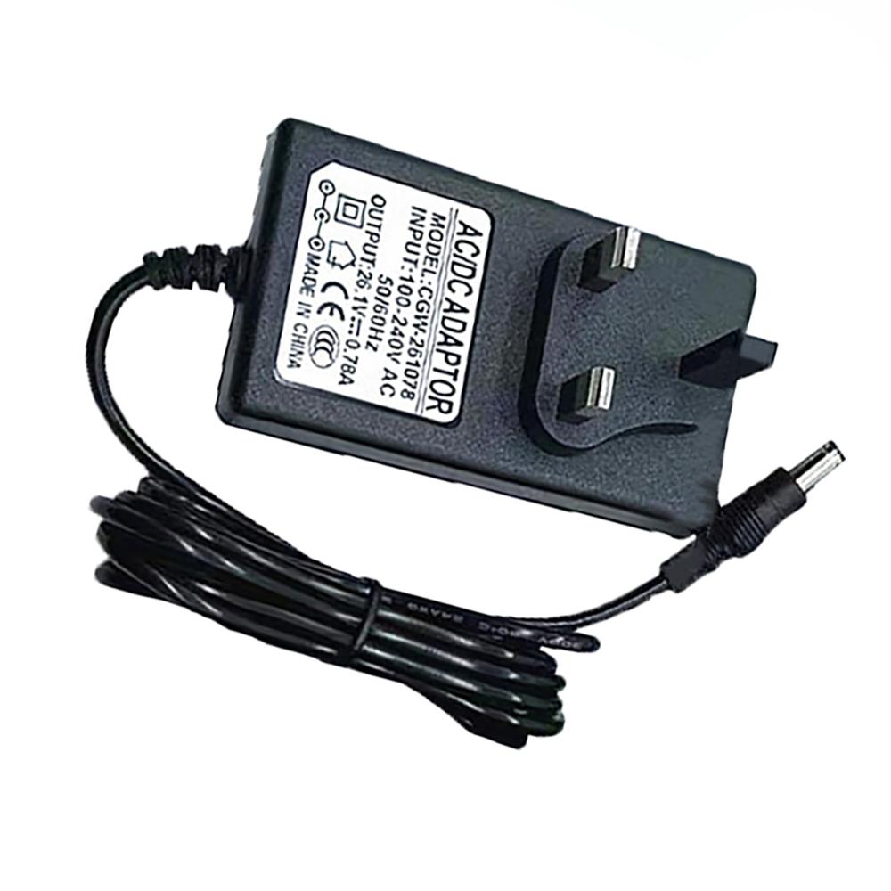 Адаптер-зарядное устройство для пылесоса с вилкой Великобритании Замена для Dyson V6 V7 V8 26,1 В/0,78 А