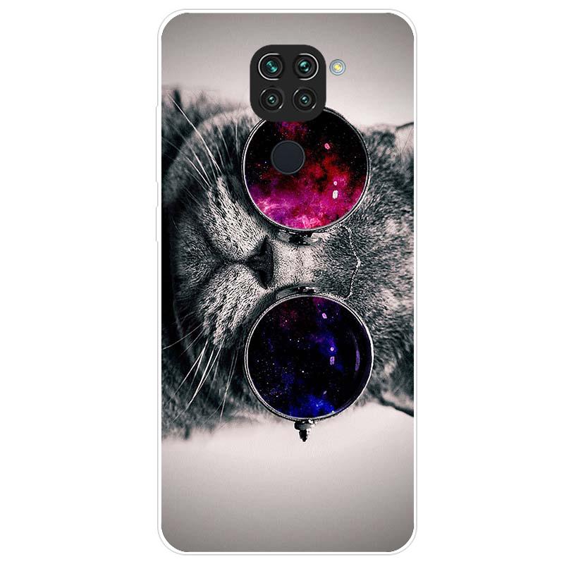 Чехол для телефона Xiaomi Redmi Note 9 Чехол 6.53;' Мягкий силиконовый чехол-накладка из ТПУ для Xiaomi Redmi Note 9, чехол-накладка Fundas Para